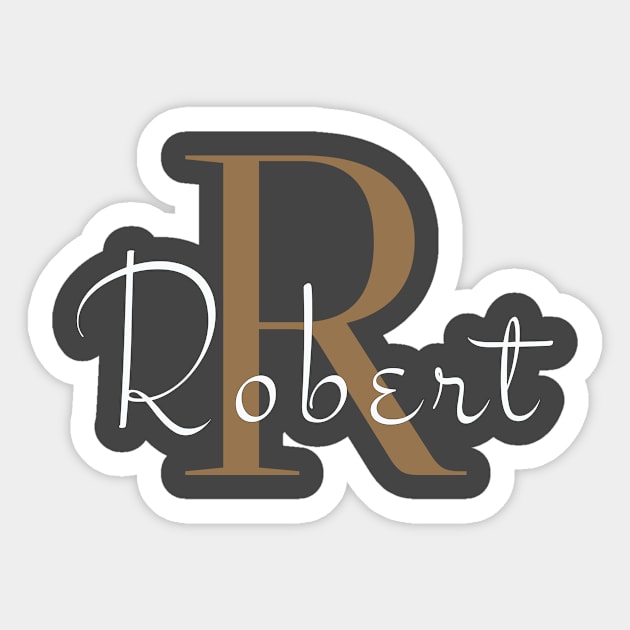 I am Robert Sticker by AnexBm